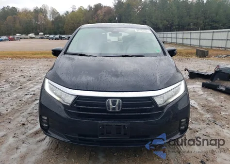 2022 Honda Odyssey Exl from USA, damaged, VIN 5FNRL6H78NB065903